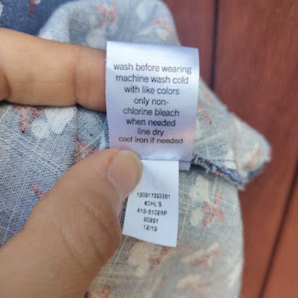 NOW + GEN X SONOMA | Ditsy Floral Button Front Midi Hi-Low Skirt Cottagecore XS - Picture 13 of 13